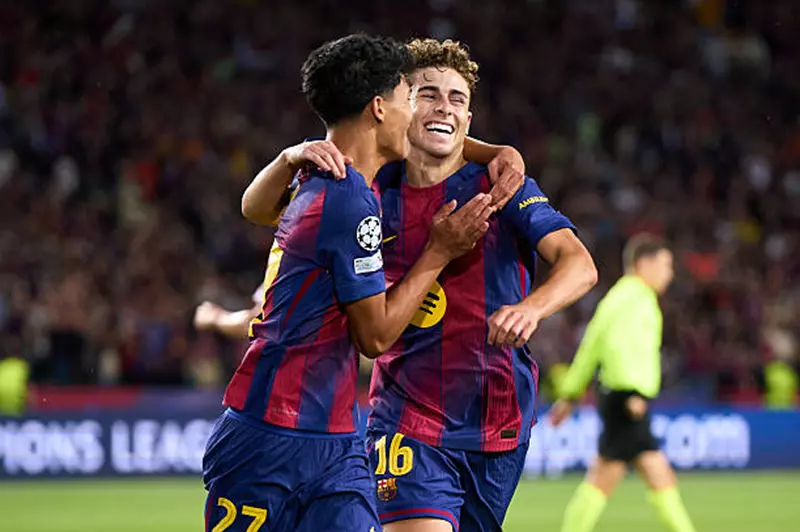 سلسلة تهديفية قياسية لبرشونة في دوري أبطال أوروبا